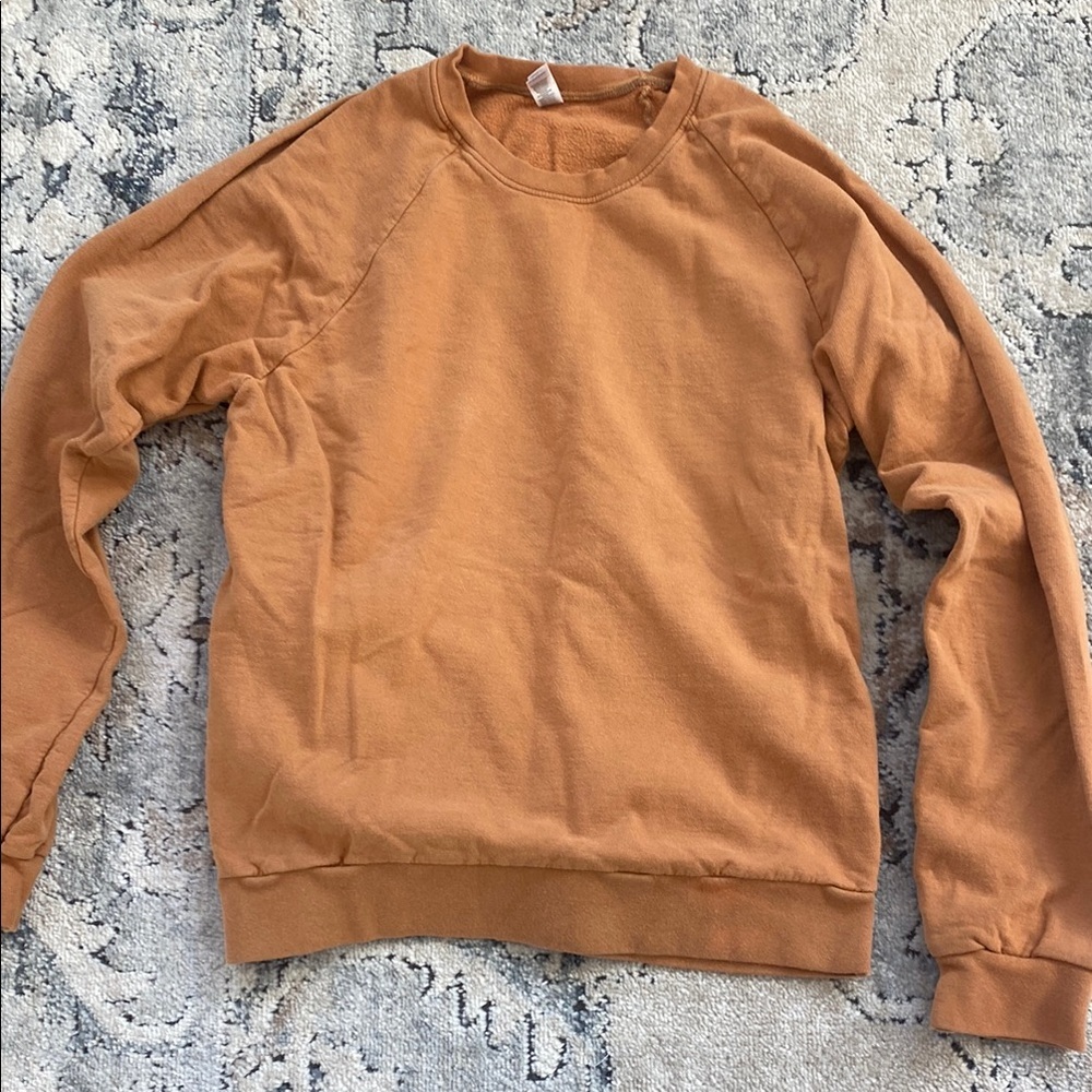 Orange Crewneck sweater